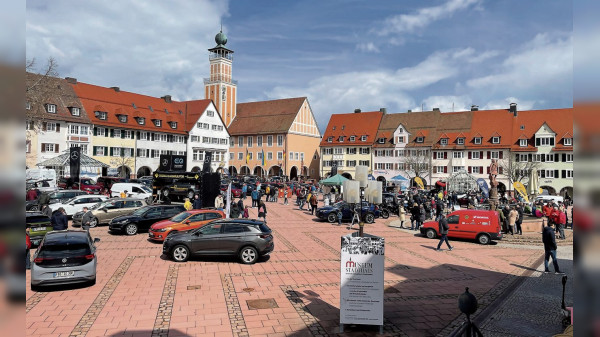 Autoshow in Freudenstadt: Open-Air-Autohaus