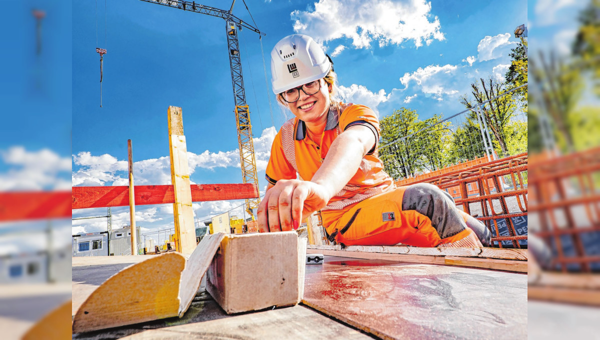 Bauunternehmen Leonhard Weiss in Satteldorf: Junge oder Mädchen muss sich nur trauen