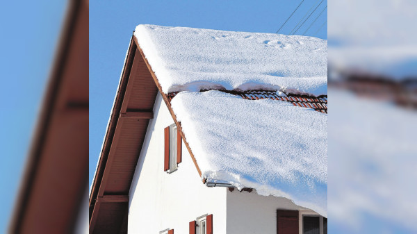 Vorsicht bei Schnee- hält das Dach?