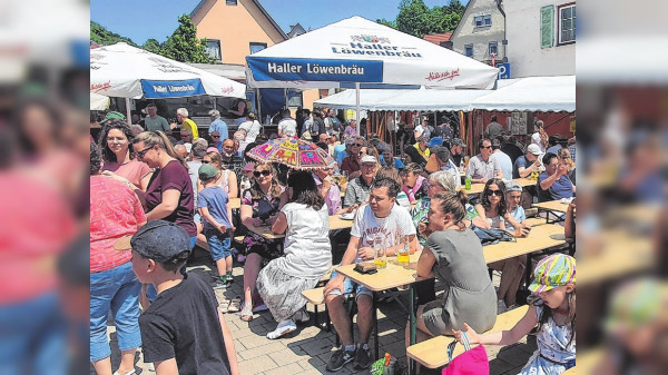 Kultur- und Kinderprogramm beim Pfingstmarkt: Braunsbach feiert wieder