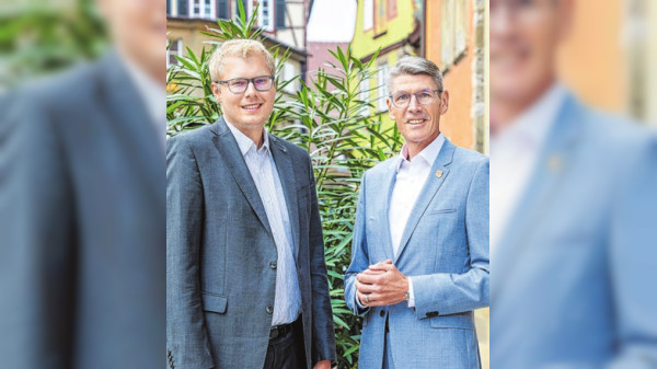 Grußwort der Bürgermeister Daniel Bullinger und Wolfgang Binnig