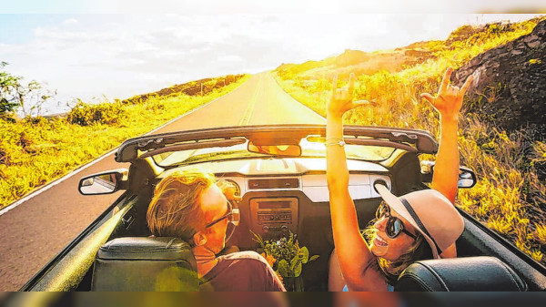 Sommer, Sonne und Cabriolet