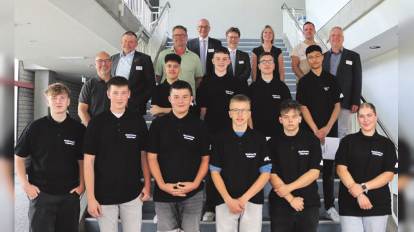 Begrüßung der Berufsfachschüler im Metallbau an der Gewerblichen Schule in Göppingen