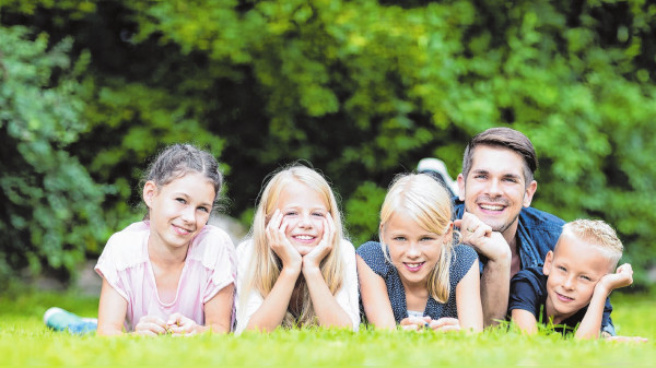 Kinder immer im Mittelpunkt