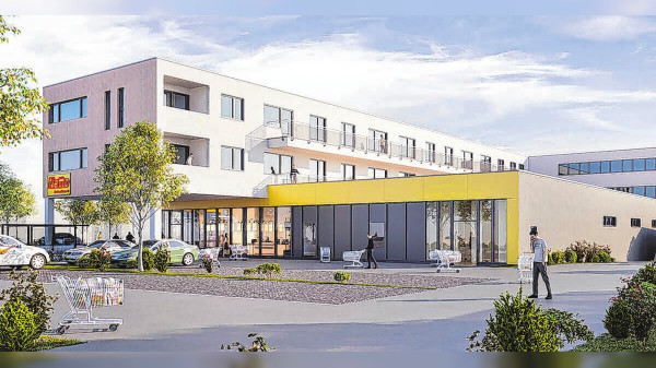 Netto-Neueröffnung mit Wohnraum in Balingen
