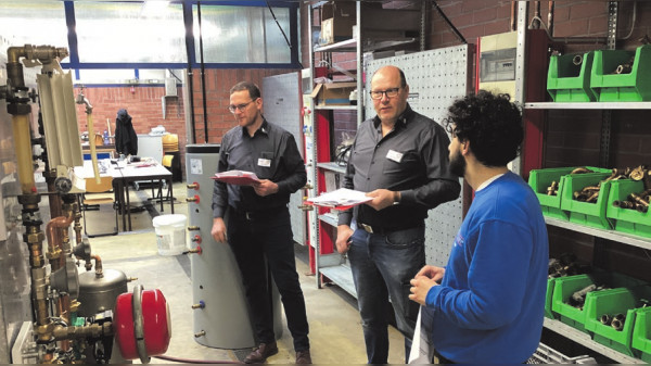 Prüfungen verlangen den Azubis einiges ab