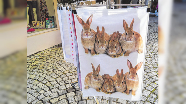 Söflingen: Osterhasen, Osterbrunnen, Osterbummel