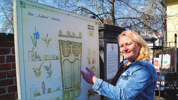 Lehrer Garten mit vielen Nutzungsmöglichkeiten