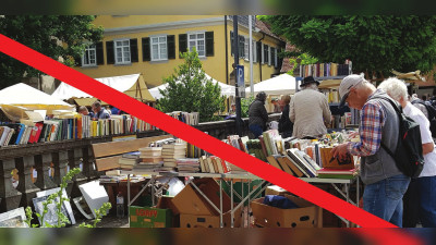 Raritäten und Schnäppchen auf dem Büchermarkt Kirchberg im Juni 2022