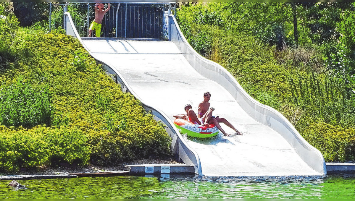 Naturerlebnisbad Wallhausen: Abkühlung an heißen Tagen