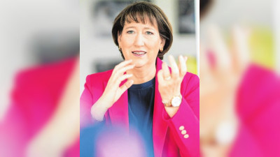 Hildegard Müller beim Haller Gipfeltreffen: Junge Union, später Auto