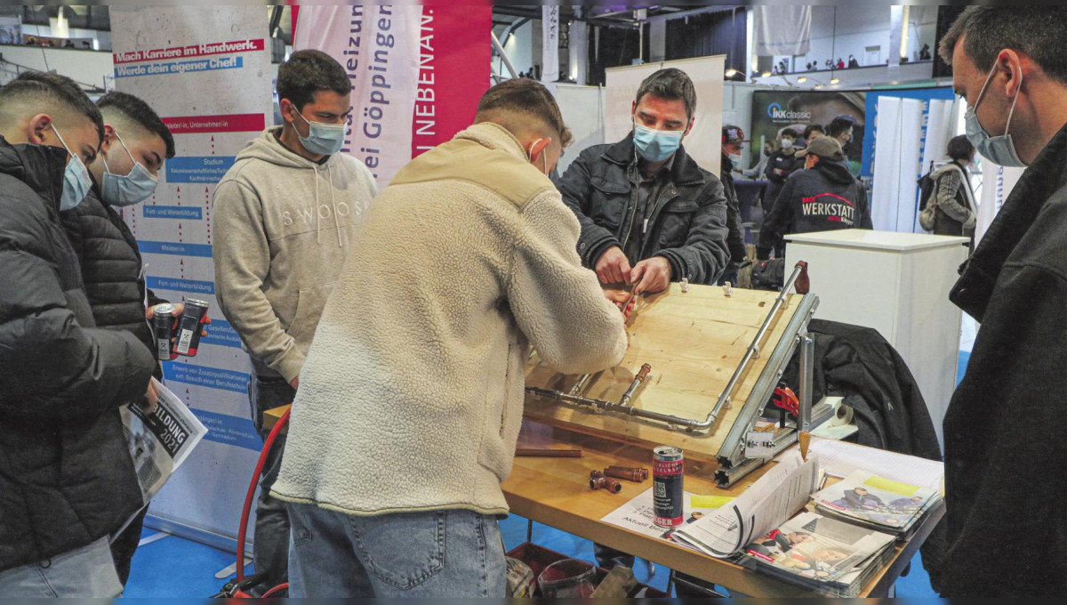 „Viele gute Gespräche geführt“: Großes Interesse auf der Bildungsmesse im Stauferpark in Göppingen