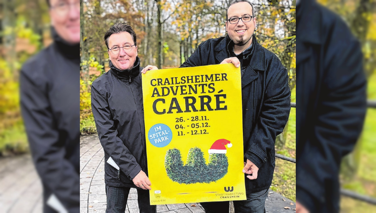 Crailsheimer Adventscarré: Spitalpark im Lichterglanz