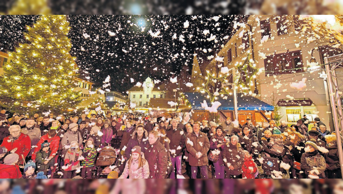 Grandioses Programm beim Weihnachtsmarkt