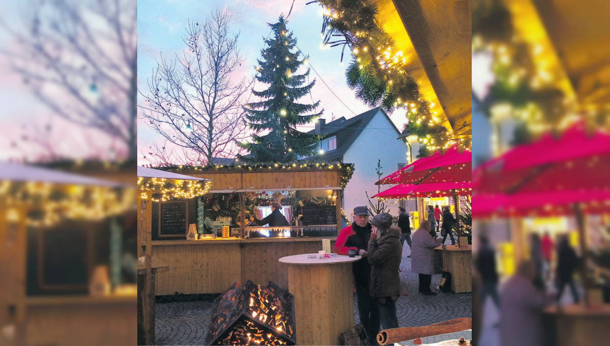 Glühwein in der Hütte