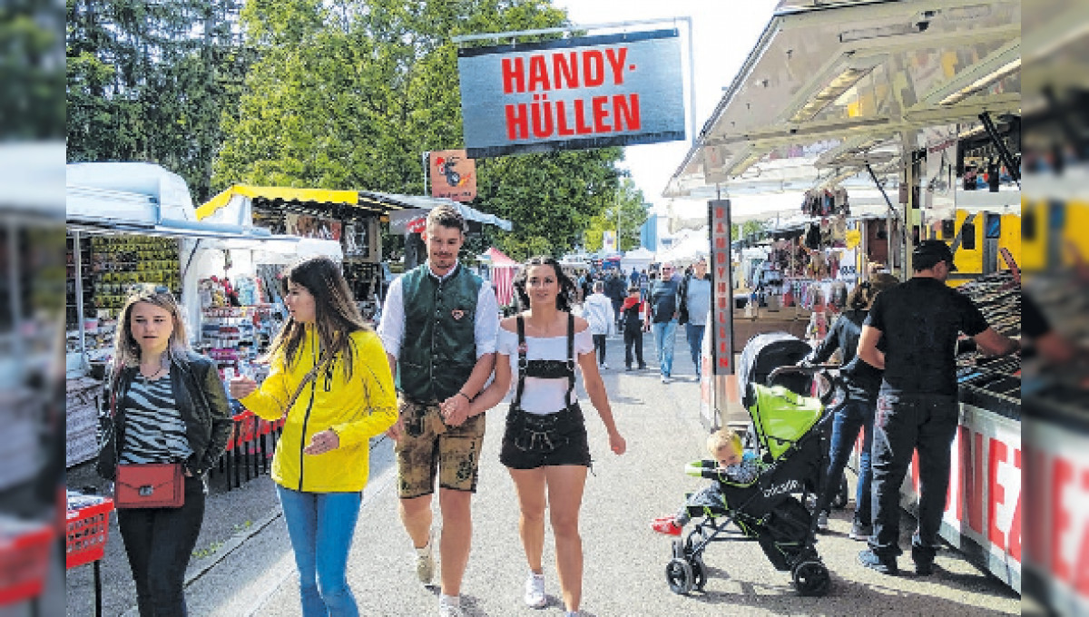 Bummeln, staunen und kaufen beim Verkaufsoffenen Sonntag und Fränkischem Volksfest in Crailsheim