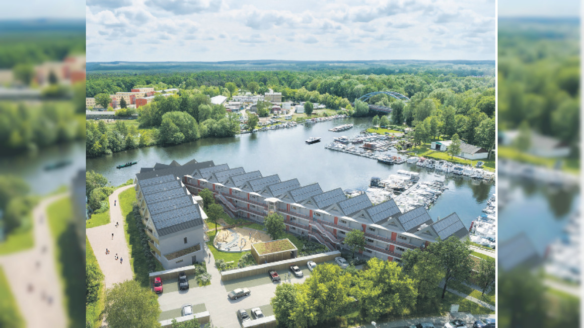 Mitten in der Natur und doch nicht weit von Berlin entfernt Rendering: KGA/sono-studios