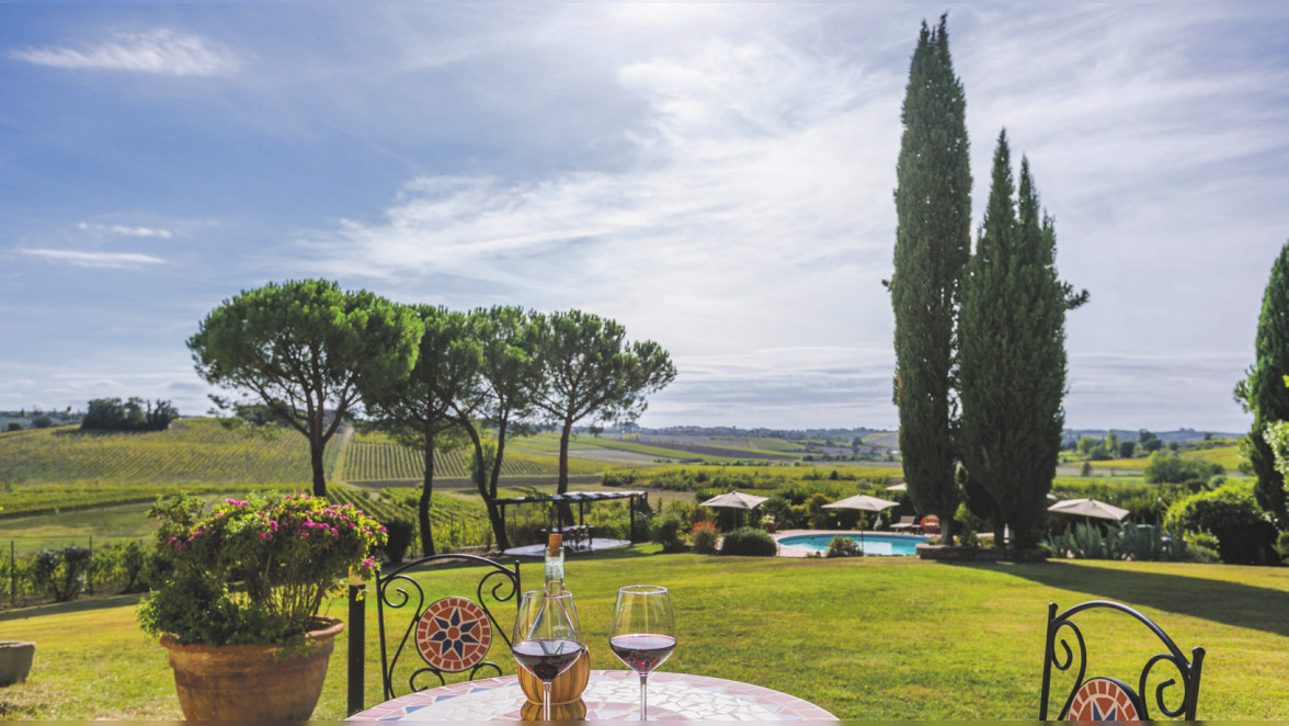 Blick in die Landschaft am Ferienhaus Villa Bellavista in der Nähe von Florenz | Objektnummer IT5220.969.1.