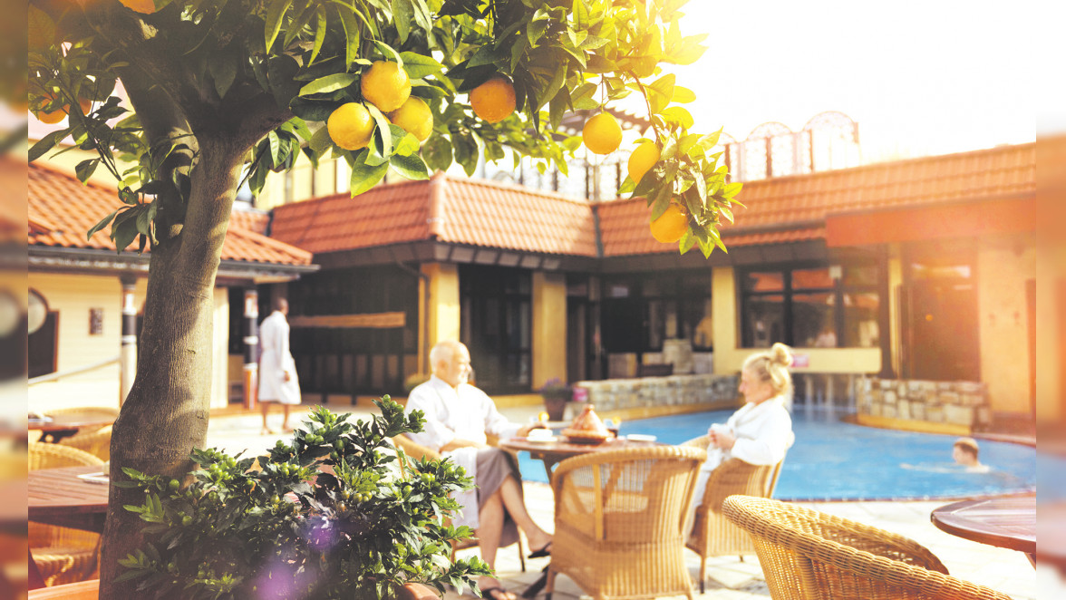 Relaxen in der Holsten Therme in Kaltenkirchen: Sie gilt als eine der schönsten Thermen Deutschlands