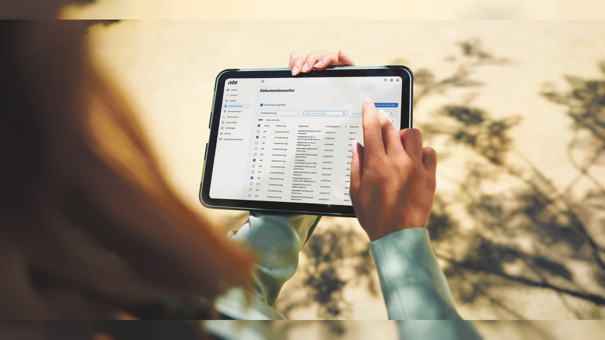 ista Webportal - die digitale Schaltzentrale für Vermietung und Verwaltung. Foto: ista SE