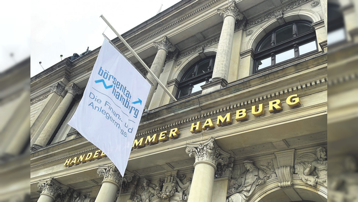 Veranstaltungsort vom 27. Börsentag Hamburg ist die Handelskammer in Hamburgs City.