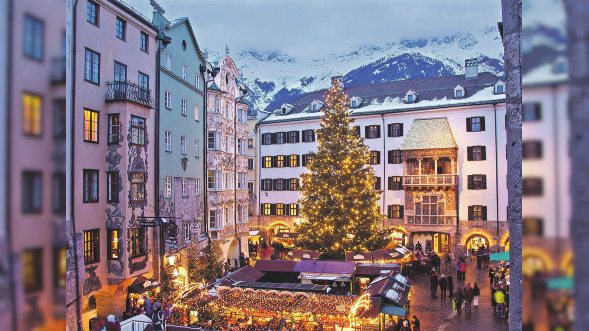 Christkindlmarkt Altstadt, beliebter Treffpunkt