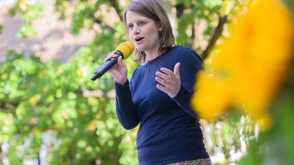 Julia Willie Hamburg (Grüne)&nbsp;spricht.