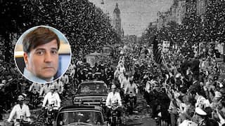 Am 26. Juni 1963 wurde John F. Kennedy (im zweiten Auto links, neben Willy Brandt und Konrad Adenauer) begeistert in Berlin empfangen. Dazu ein Kommentar von B.Z.Redakteur Oliver Ohmann