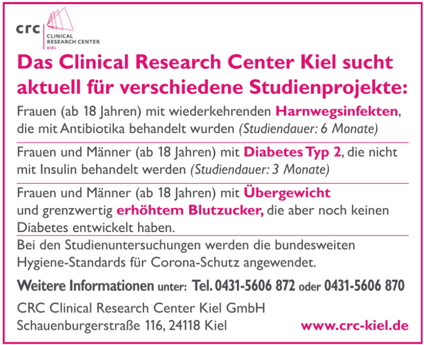 clinical research center kiel gmbh