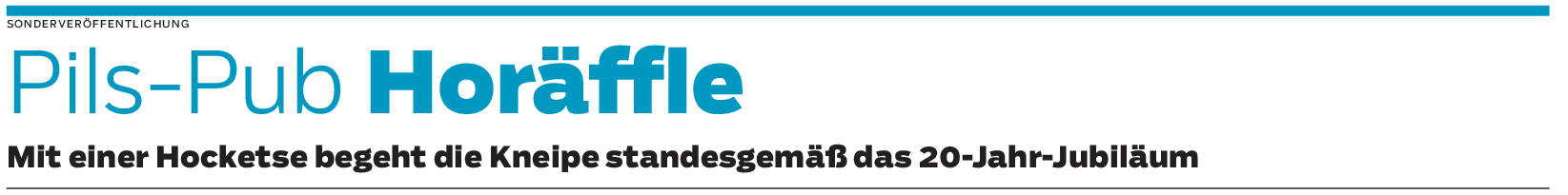 Pup Horäffle in Crailsheim: Zwei Feiern auf einen Streich