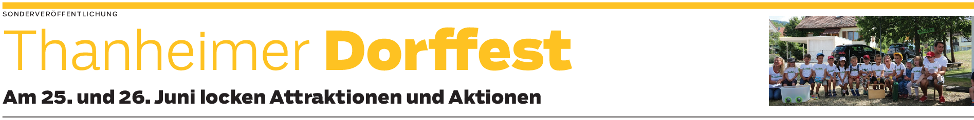 Dorffest in Thanheim: Hier packen alle gemeinsam an