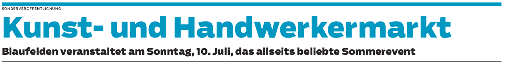 Kunst- und Handwerkermarkt in Blaufelden: Jetzt hat das lange Warten ein Ende