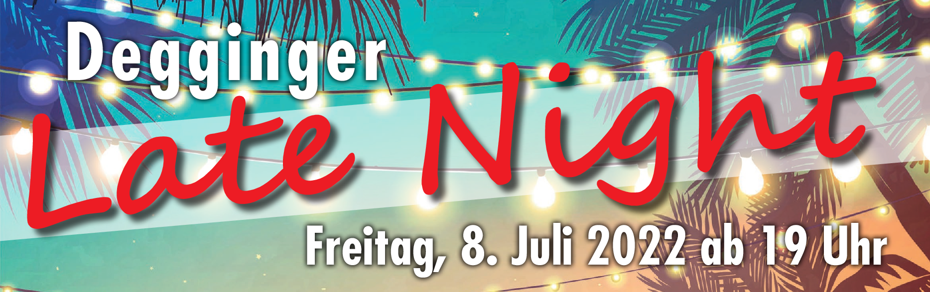 Lange Einkaufsnacht in Deggingen: Sind Sie auch schon in Urlaubsstimmung?