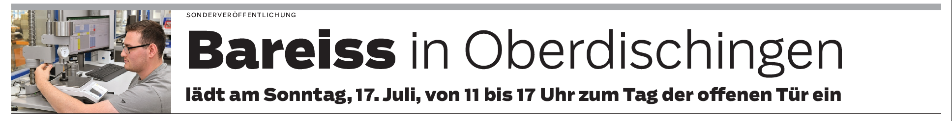 Bareiss lädt zum Tag der offenen Tür ein