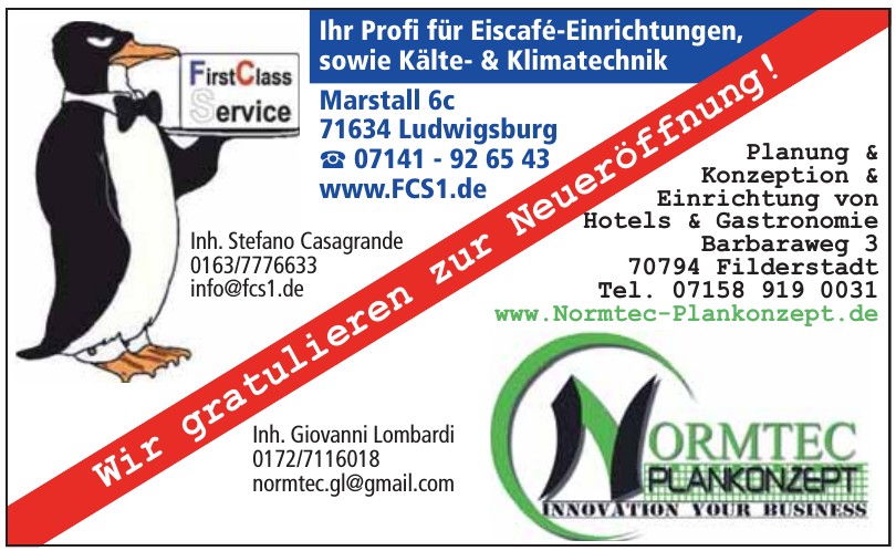 Normtec Morena Di Cianni und Alessandro Calvano verwöhnen ihre Gäste im „La ...
