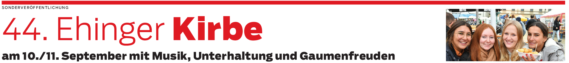 Kirbe 2022: Ein Bürgerfest in Ehingen für alle Generationen