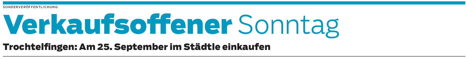 Verkaufssonntag in Trochtelfingen: Einkaufen und genießen