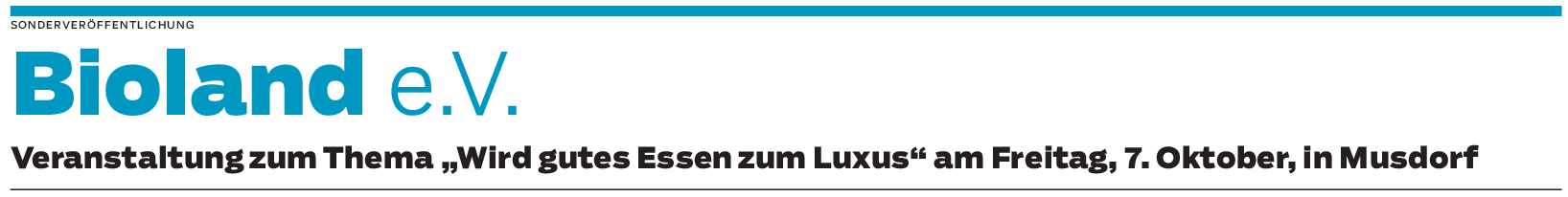 Anbauverband Bioland BW: Podiumsdiskussion und Party in Musdorf