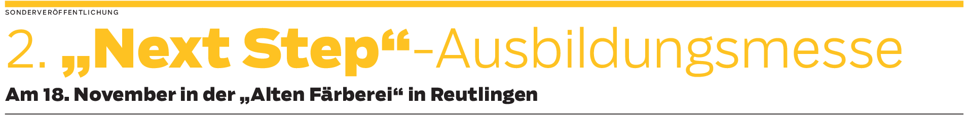 Berufsorientierung & Ausbildungsmesse in Reutlingen: Weg frei für die Karriere