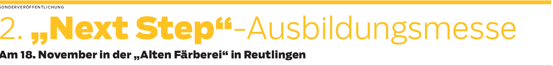 Next Step-Ausbildungsmesse in Reutlingen: Tipps von Profis
