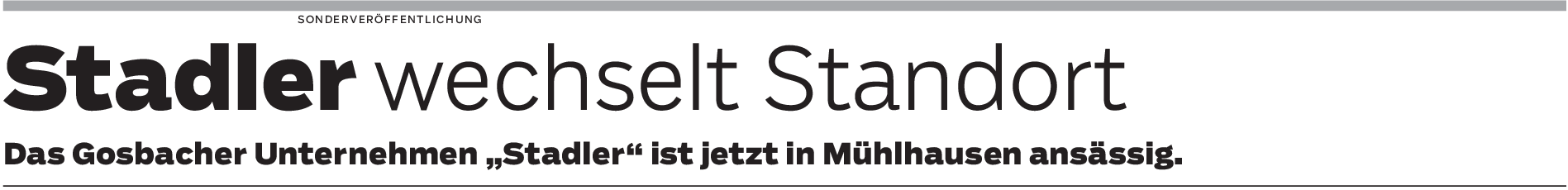 Ein Schritt in Richtung Zukunft: Gosbacher Sanitärunternehmen Michael Stadler ist nach Mühlhausen umgezogen