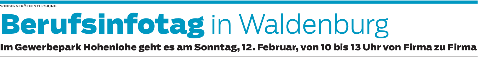 Berufsinfotag (BIT) im Gewerbepark Hohenlohe in Waldenburg: Den Traumjob vorab live kennenlernen