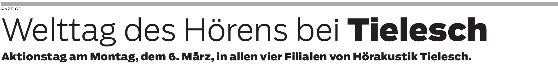Besseres Hören bei Tielesch zweimal in Ulm-Mitte, Ulm-Söflingen und Ulm-Böfingen
