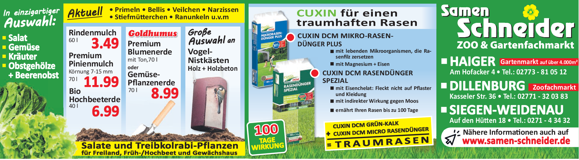 Wellness-Kur fr den Rasen mit CUXIN DCM - Siegener Zeitung