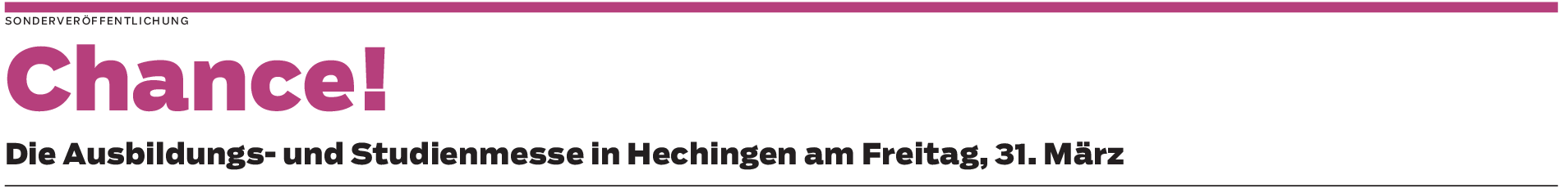 Aussteller von A bis Z auf der Ausbildungs- und Studienmesse in Hechingen