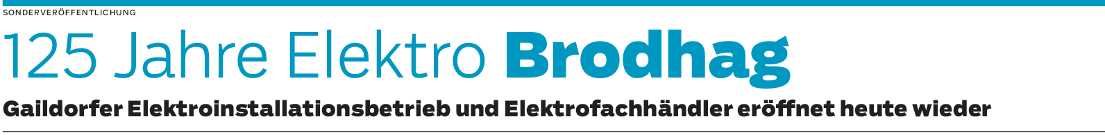 Gaildorfer Elektroinstallationsbetrieb Bodhag: Ein neues Kapitel beginnt