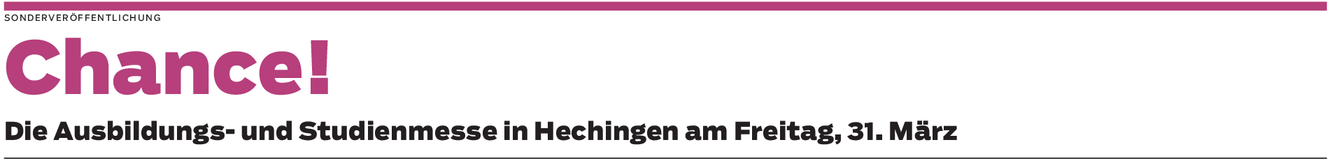 Ausbildungs- und Studienmesse in Hechingen: 40 Firmen präsentieren ihre Möglichkeiten