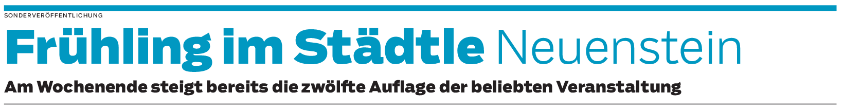 ,,Frühling im Städtle" in Neuenstein: Ein wahrer Besuchermagnet