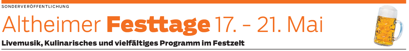 Die Festtage in Altheim/Alb mit Programm für die ganze Familie