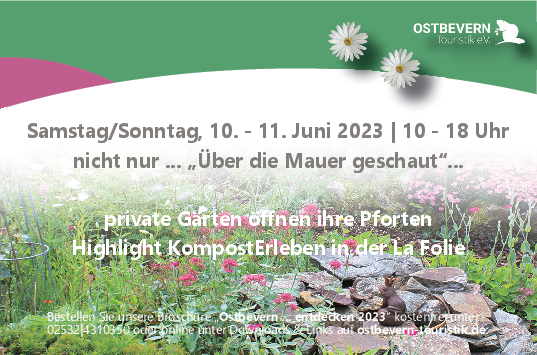 Am 10. und 11. Juni öffnen Gartenbesitzer ihre Tore und Türen. Alle